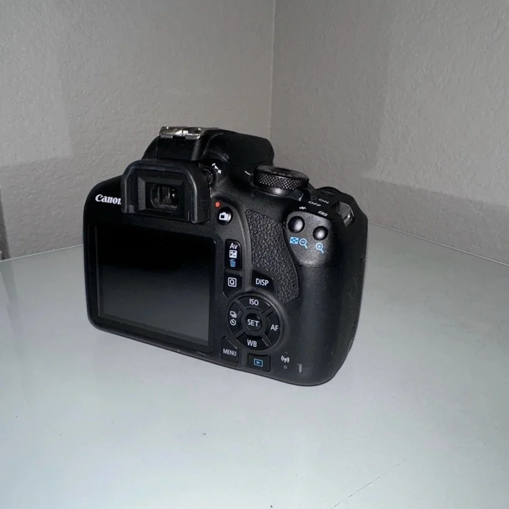 Canon EOS Digital Camera - Black and Silver